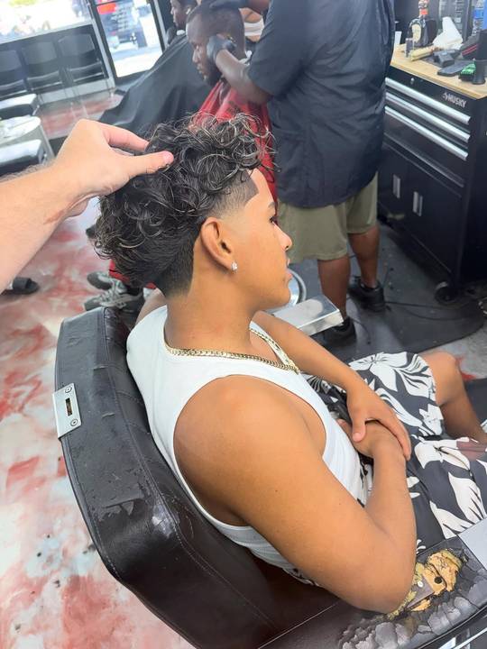 Clean taper from the back